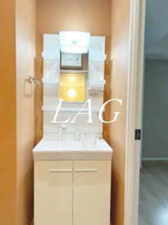 【洗面所】 | 金太郎ヒルズ３４０　 | 洗面台です。