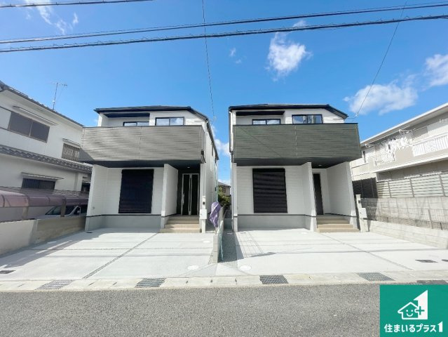 神戸市西区伊川谷町潤和　第1期　新築一戸建ての外観|お客様に長く安心して住んでいだだける事にこだわった家づくり！住んでからのアフターサービスにもしっかりと取り組んでいます！