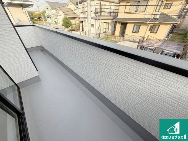 神戸市西区伊川谷町潤和　第1期　新築一戸建てのバルコニー|日当たりのよいバルコニー！お部屋が開放的に！