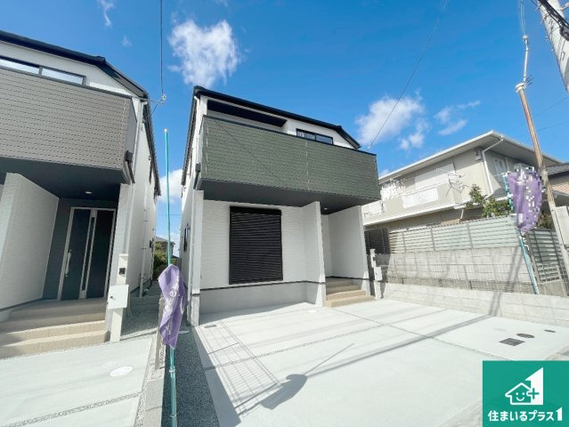 神戸市西区伊川谷町潤和　第1期　新築一戸建ての外観|安心の10年保証！外観を美しく保ち、雨水で汚れを落とします！気になることがありましたら、お気軽にお問い合わせください！