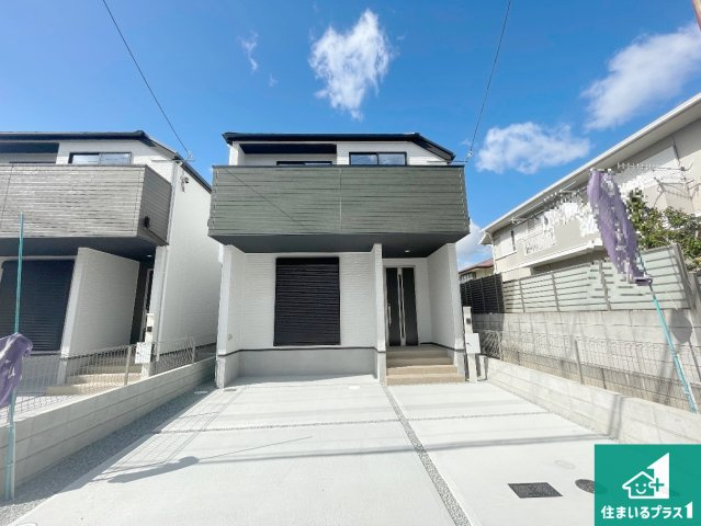 神戸市西区伊川谷町潤和　第1期　新築一戸建ての外観|安心の10年保証！外観を美しく保ち、雨水で汚れを落とします！気になることがありましたら、お気軽にお問い合わせください！