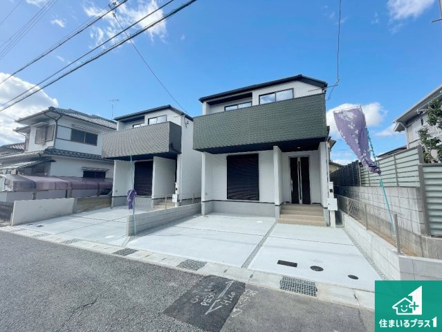 神戸市西区伊川谷町潤和　第1期　新築一戸建ての外観|お客様に長く安心して住んでいだだける事にこだわった家づくり！住んでからのアフターサービスにもしっかりと取り組んでいます！