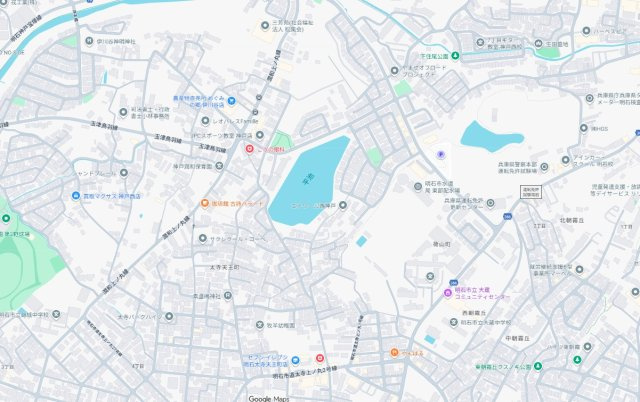 神戸市西区伊川谷町潤和　第1期　新築一戸建ての地図