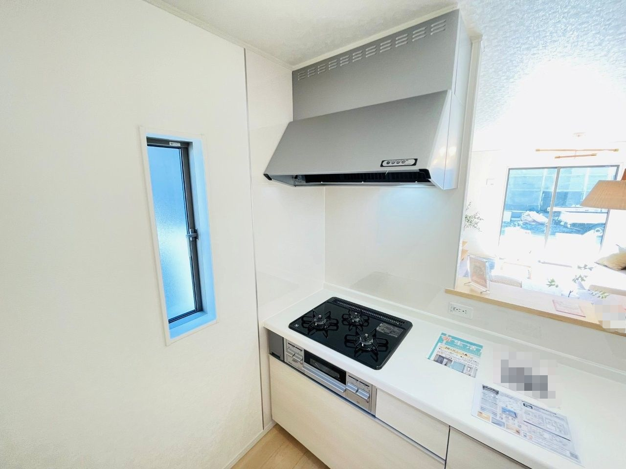 岡崎市中島町第14　新築分譲住宅　全3棟　2号棟のキッチン|使い勝手の良いシステムキッチン。