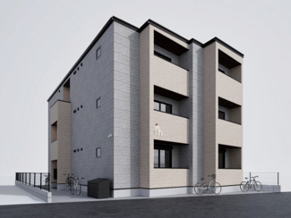 【外観パース】 | RH 幕張(アールエイチ マクハリ) | 外観パースです。