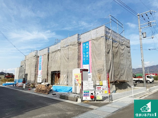 紀の川市尾崎　第2期　新築一戸建ての外観|現在の進捗状況です！順調に作業進行中、完成が待ち遠しいです！詳細の間取り等、お気軽にお問い合わせください！