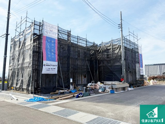 紀の川市尾崎　第2期　新築一戸建ての外観|現在の進捗状況です！順調に作業進行中、完成が待ち遠しいです！詳細の間取り等、お気軽にお問い合わせください！