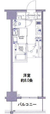 ジーベック両国の間取り