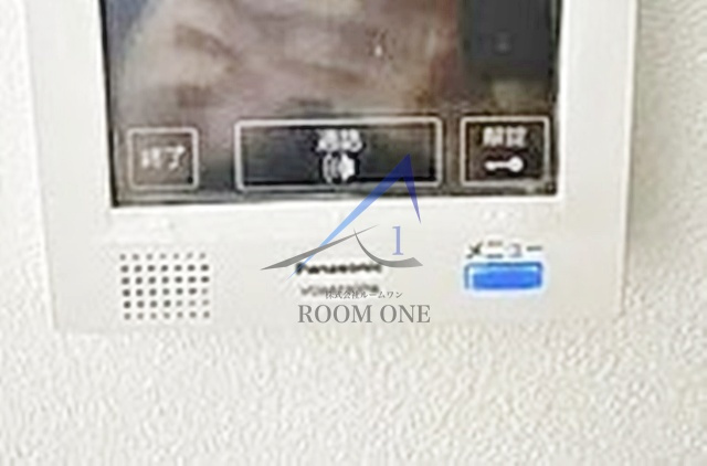 アーバンステージ門前仲町Ⅲのセキュリティ|モニター付きインターホンです。