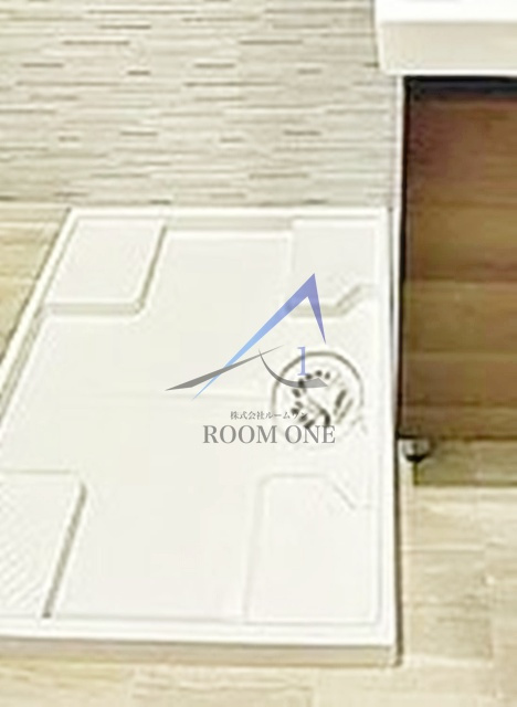 アーバンステージ門前仲町Ⅲの設備|洗濯機置き場です。