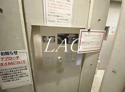【セキュリティ】 | AXASXEBEC板橋EAST | モニター付きインターホンです。