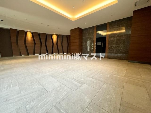 パークフラッツ安堂寺町のロビー