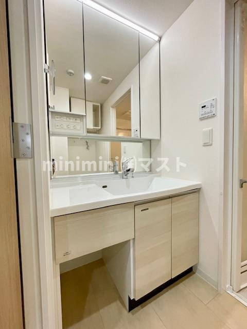 パークフラッツ安堂寺町の洗面所|※建物内別間取参考写真