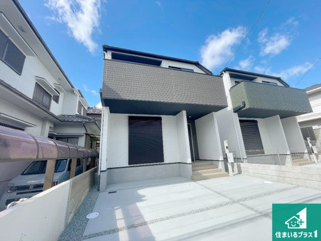 神戸市西区伊川谷町潤和　第1期　新築一戸建ての外観|安心の10年保証！外観を美しく保ち、雨水で汚れを落とします！気になることがありましたら、お気軽にお問い合わせください！