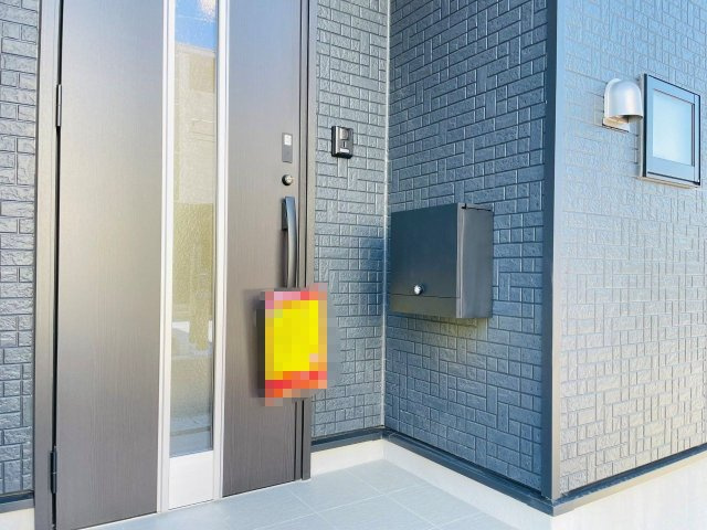 岡崎市中島町第14　新築分譲住宅　全3棟　3号棟のその他|飽きのこないシンプルなデザインのポスト。