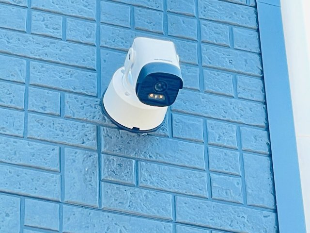 岡崎市中島町第14　新築分譲住宅　全3棟　3号棟の防犯設備|防犯カメラで留守中も安心。ご自宅をしっかり見守ります♪