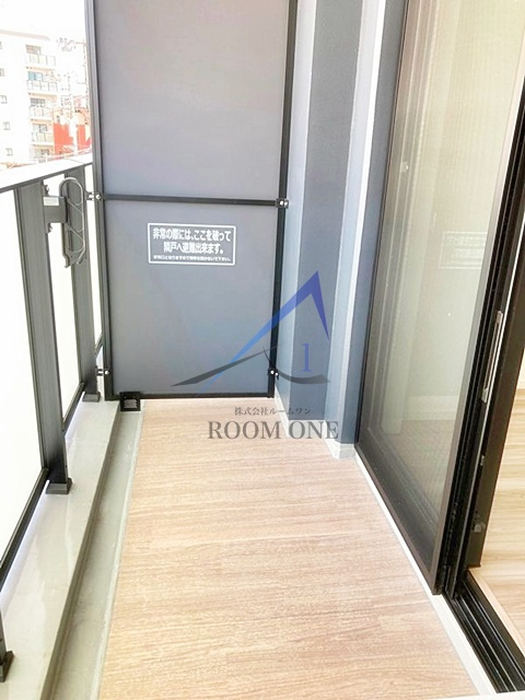 パークアクシス門前仲町テラスのバルコニー|バルコニーです。