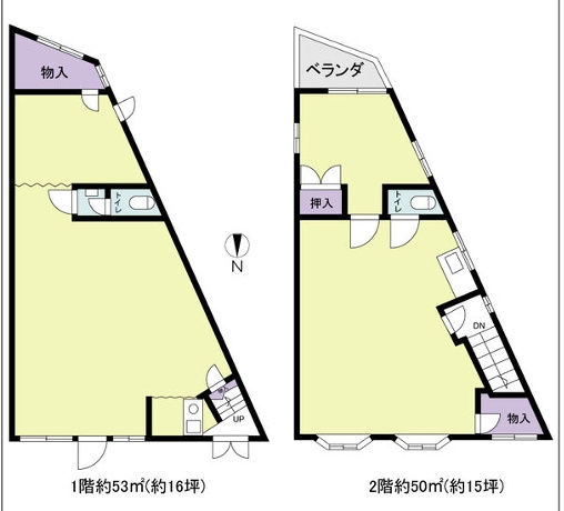 放出東店舗事務所の間取り