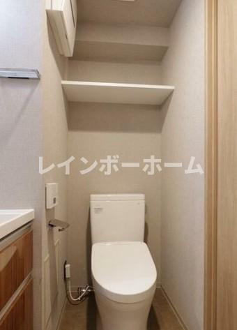 ディームス浦安のトイレ|ゆったりとした空間のトイレです