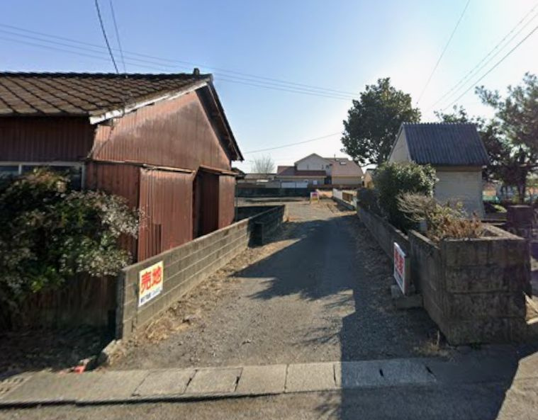 都城市志比田町の売地の外観