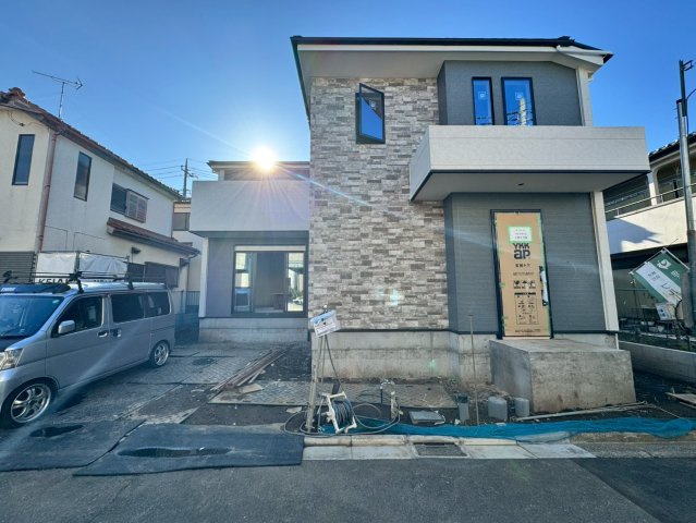 所沢市和ケ原 新築一戸建の前面道路含む現地写真