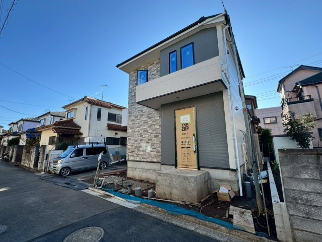 所沢市和ケ原 新築一戸建の前面道路含む現地写真