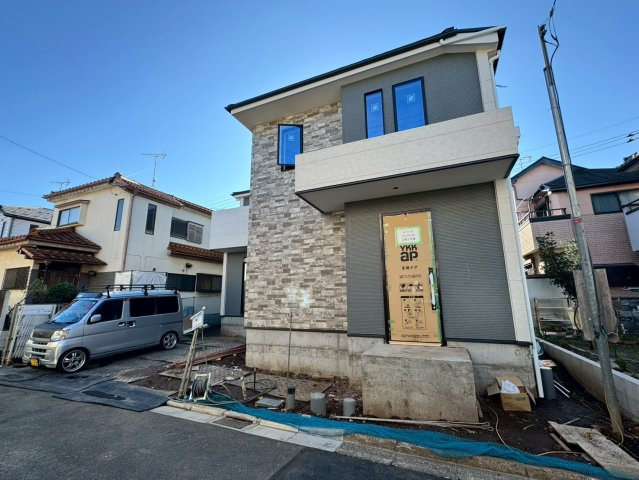 所沢市和ケ原 新築一戸建の前面道路含む現地写真