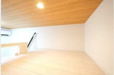 【寝室】 | ハーモニーテラス仲宿Ⅲ | 収納・寝室にも使えるロフト（同一仕様写真）