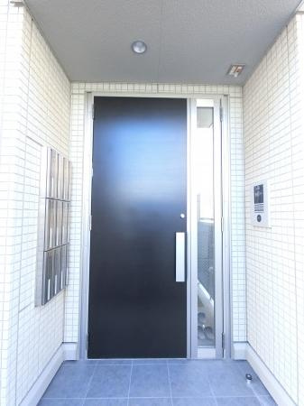 リオンのエントランス|オートロック