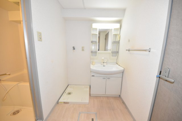 JUNWAマンションの洗面所