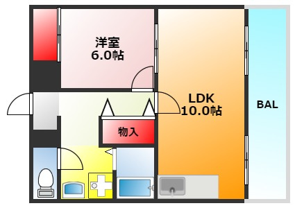 JUNWAマンションの間取り