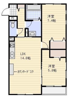 【間取り】 | 西大宮ガーデンヒルズⅡ | 間取りです。