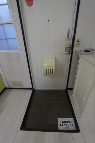 リエスあさか根岸台Ａ・Ｂ棟の玄関