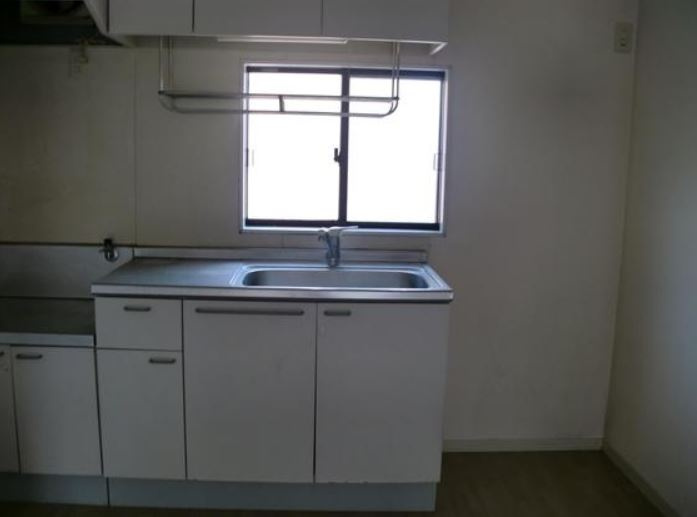 サンハイツAKIYAMA 【キャッシュバック対象物件】のキッチン|キッチンでお料理をお楽しみください