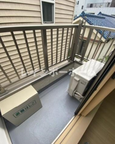 ガレオン船橋のバルコニー