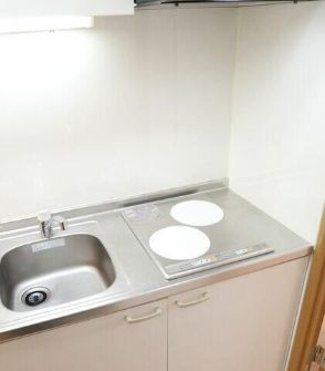 【キッチン】 | 第二アルレ堀之内 | コンパクトなキッチンで掃除もラクラク