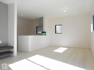【居間・リビング】 | 郡山市富田町大徳南新築一戸建て2棟 | ゆったり過ごせるリビングです