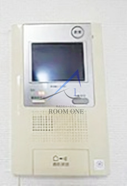 グリフィン横浜・サザンフォートのセキュリティ|モニター付きインターホンです。