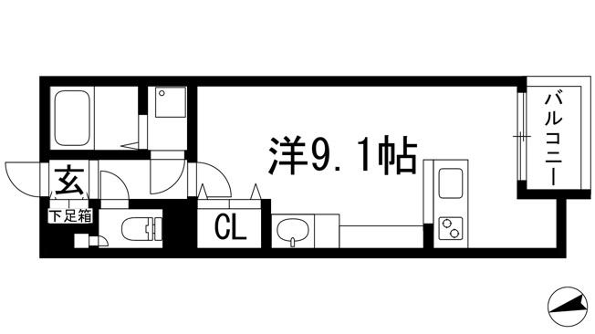 【間取り】 | ミランダルシェリア2
