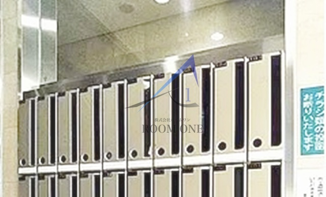 プレジールＳのその他共用部分|集合ポストです。