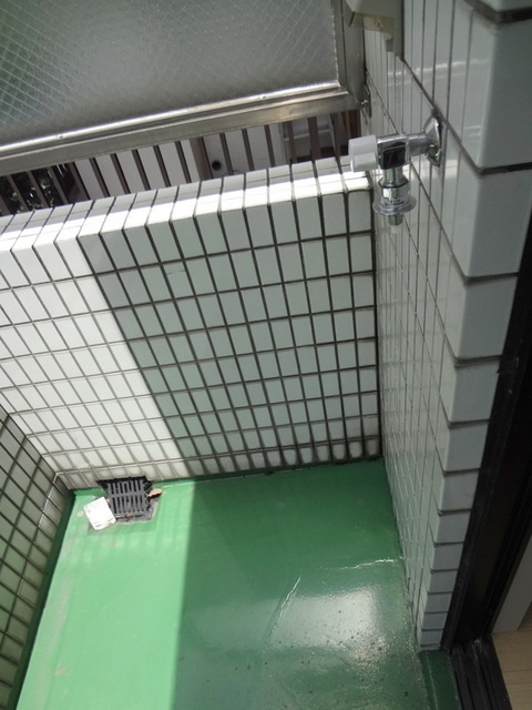 第６浜野ビルの設備|洗濯機置き場はバルコニー