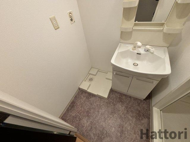 WGB江坂の洗面所