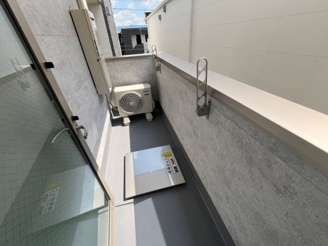 フジパレス弥刀Ⅱ番館のバルコニー