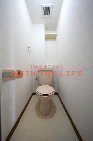 グリーンビル御井【キャッシュバック対象物件】のトイレ|トイレもきれいです