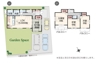 【間取り】 | いろどりアイタウン八代市井上町 | 【いろどりアイタウン八代市井上町】