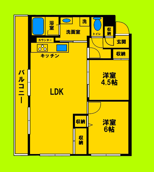 【間取り】 | フィルドスルー司 | ゆとりある室内空間と生活動線にこだわった間取りです♪