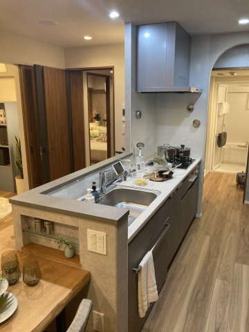 【キッチン】 | ひばりが丘駅3分 岩崎貸店舗 1階 92.33坪 モデルルーム居抜き