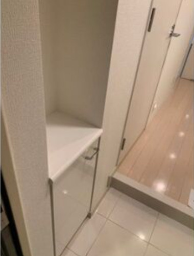 練馬区田柄２丁目の賃貸マンションの玄関