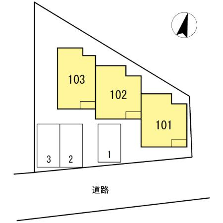 ラ・ペジブルの区画図