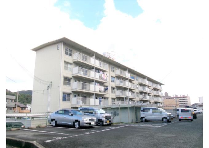 兵庫県公社　姫路青山５号棟の外観|外観もきれいです